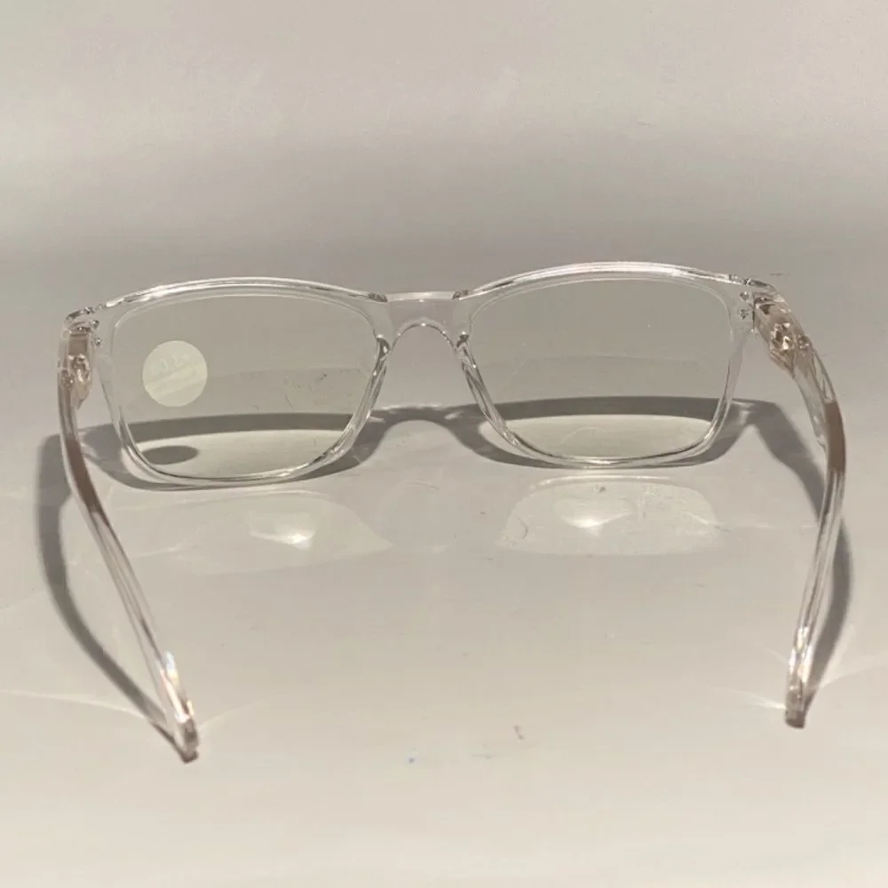 1444 Helen Reading Glasses 3.0 Readers Bluelight Filter Clear Frame NWT